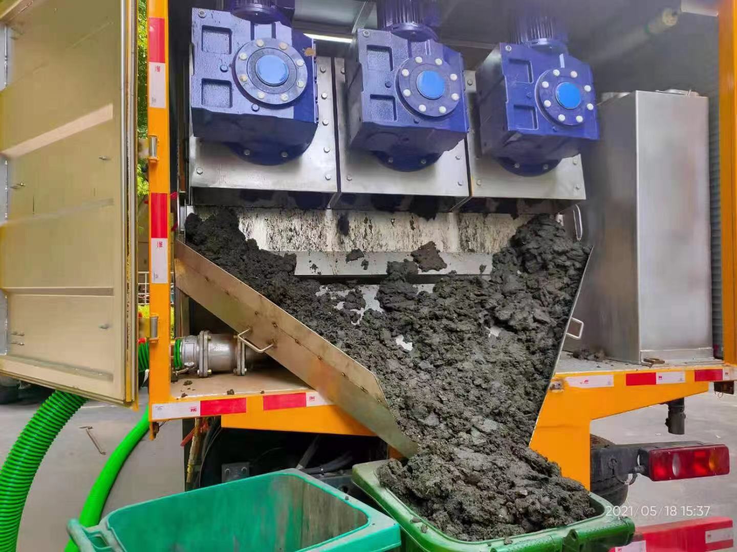 西和化粪池清掏城市维护站-泥浆净化干湿分离处理